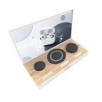 APEX présentoirs de casque au détail de lumière LED en acrylique personnalisés pour écouteurs sans fil supports d'affichage de produits électroniques