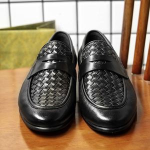 Zapatos de Hombre de Lujo con Punta Cuadrada, Transpirables, con Cordones, de Cuero Genuino de Alta Calidad, para Fiestas, Negocios, Formales, Nuevos Estilos - Product Image 3