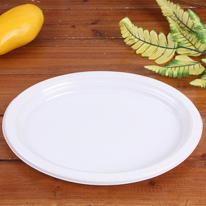 Hôtel utiliser cloisonné vert <span class=keywords><strong>compartiment</strong></span> assiettes jetables pour mariage - Product Image 1