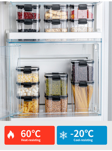 Hot Selling Products 2024 Clear Plastic Dry Food Storage <b>Containers</b> Ideal for Sugar <b>Flour</b> Baking Supplies - Product Image 4