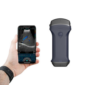 Échographe vétérinaire portable sans fil 3 en 1 à double tête linéaire et convexe avec Doppler couleur - Product Image 3