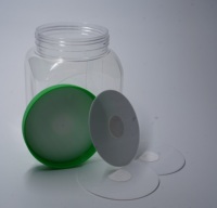 BWP101 Emballage en mousse PE auto-adhésif étanche avec valve de dégazage et membrane non tissée pour la libération de l'air, pour bocaux de conservation des aliments fermentés