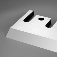 Lames de coupe rotatives HSS pour dégauchisseuse industrielle KB OEM, 58-60 HRC, certifiées ISO 9001 pour le travail du bois