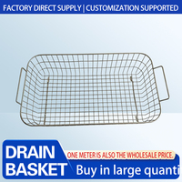 Panier de rangement pliable en treillis métallique galvanisé à chaud en acier inoxydable pour câbles de bureau, idéal pour la cuisine, garantie 3 ans - Senneng