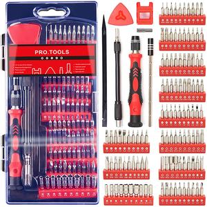 Set di Cacciaviti Manuali Multiuso 124-in-1 con Acciaio al Cromo Vanadio e Impugnatura in Gomma per <span class=keywords><strong>iPhone</strong></span>, Telefoni Cellulari, Computer e Uso Domestico MT-T124 - Product Image 5