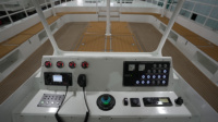 Catamaran de pêche et de tourisme en aluminium de 12 m homologué CE, moteur hors-bord de 500 CV, excellente stabilité pour les excursions de passagers