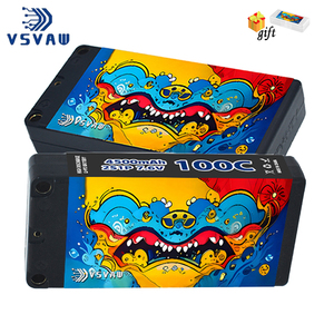 VSVAW 2S 7.6V 4500毫安时100C/200C脂电池，带5毫米子弹T/XT60插头遥控汽车登山车模式遥控电池 - Product Image 1