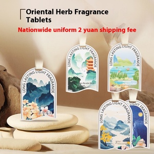 Sang Trọng Xe Làm Mát Không Khí Mặt Dây Chuyền Nước Hoa Ánh Sáng Hương Thơm Hương Liệu Treo Thiết Kế Cho Xe Nội Thất - Product Image 3