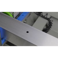 Centre d'usinage CNC à 4 axes OUWO Gantry pour profilés en alliage d'aluminium et UPVC, usinage sur trois côtés, configuration unique, axe rotatif