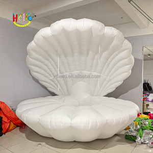 Hot bán sáng tạo đám cưới <span class=keywords><strong>Inflatable</strong></span> vỏ sò biển cho trang trí sân khấu - Product Image 5