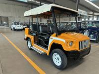 Véhicule de patrouille électrique 4 places, chariot utilitaire de sécurité, caisse de chargement de 2 m, 60 V 100 Ah, 40 km/h, pour parcs industriels et fermes