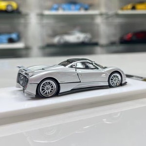 Modèle de voiture miniature en alliage 1:64 Pagani <span class=keywords><strong>Zonda</strong></span> C12 avec couvercle arrière à fermeture magnétique - Décoration de maison personnalisée, cadeau - Product Image 2