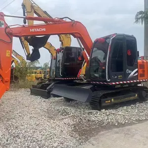 Original 7ton Secondhand Mini Digger Used Hitachi ZX70 Crawler Excavator Used Excavator Machine For Sale