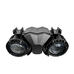 Lumière de scène à deux yeux LED IP65, 2x100W Cob Blinder, blanc froid + blanc chaud, lumière de scène à deux yeux pour le public, <span class=keywords><strong>Peaky</strong></span> Blinder - Product Image 4