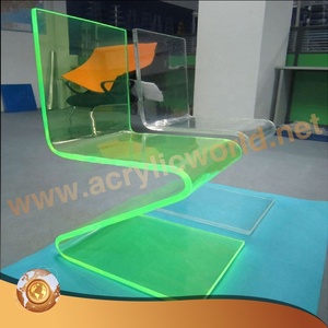 Chaise de salle à manger en acrylique transparent moderne, chaise de salon, chaise transparente personnalisée - Product Image 4