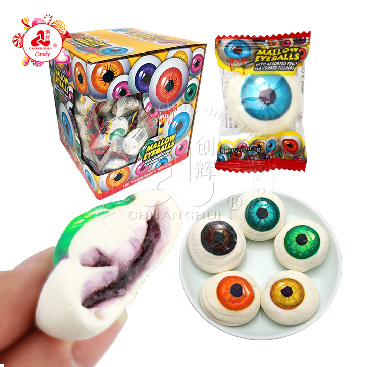 Eyeball gummy candy