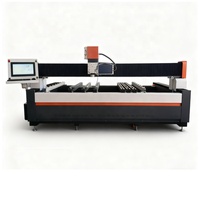 Machine de sablage de verre de haute rigidité FEIKE 380V 6000W de qualité supérieure pour verre de 3 à 18 mm d'épaisseur