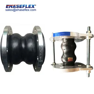 Rubber shock absorber flexible metal hose connection joint