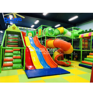 Children Commercial Soft Play Slide Set Indoor Playground Equipment