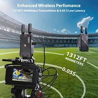 Émetteur et récepteur vidéo sans fil HDMI 1080P 400M/1312FT fonction de carte de capture UVC pour la diffusion en direct OBS intérieur extérieur