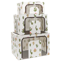 Boîte de rangement pliable et compacte pour vêtements sales, anti-humidité, 100% polyester, capacité 35L