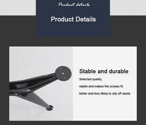 Bán Buôn Thép Hiện Đại Đồ Nội Thất Phòng Khách Bảng Độc Quyền Tự Làm Nhà Hàng Mạ Nhà Hàng Nhôm Hợp Kim Bảng Kim Loại Chân - Product Image 2