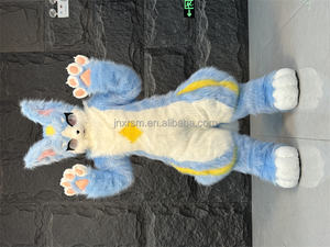<span class=keywords><strong>Disfraz</strong></span> de Mascota Funtoys Fursuit de <span class=keywords><strong>Zorro</strong></span>, Lobo o Conejo de Pelo Largo para Cosplay, Fiesta y Desfile de Halloween - Product Image 5