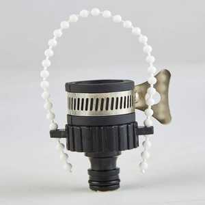 Conector Universal para Riego de Jardín, Material ABS con Abrazadera para Grifo, Compatible con Mangueras - Product Image 1