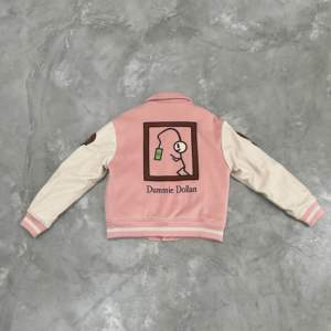 Giacca da Moto in Pelle Personalizzata da <span class=keywords><strong>Uomo</strong></span> con Patch Ricamate Stile Streetwear Bomber Taglie Forti in Vera Pelle - Product Image 2