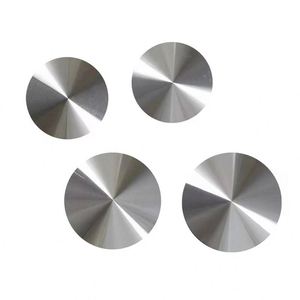 Wholesale Anodized Stamped <b>CD</b> Pattern Aluminum Sheet Special Shape Chamfer Edge Metal Decorative Plate <b>Custom</b> Silk Print Logo - Product Image 3