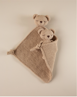 Personnaliser un doudou en coton 100% tricoté, doux et apaisant pour bébé, cadeau pour nouveau-né