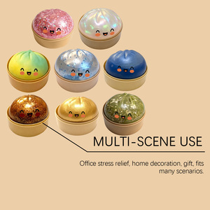 Baozi Mie Mie Le, Baozi Simulado con Formas Divertidas y Lindas, Antiestrés, Suave, No Pegajoso, Unisex, Ideal para Aliviar el Aburrimiento - Product Image 6