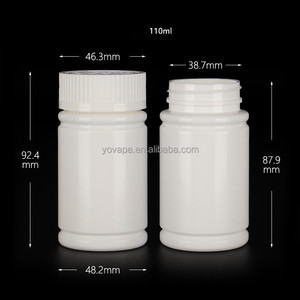 Thiết kế độc đáo tre khớp hình dạng bổ sung 30ml 60ml 100ml 120ml 150ml 2oz 4 oz HDPE trẻ em bằng chứng vitamin Y Trắng chai - Product Image 6