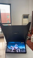 Moniteur de toit de voiture spécial 14 pouces, écran rabattable IPS, montage au plafond, WiFi, lecteur Android YouTube pour TOYOTA Alphard Série 40