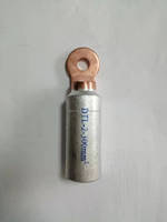 Terminales de Cable Bimetálicos de Cobre y Aluminio DTL-1, Tipo Palm Crimp, 25mm-150mm, Superficie Brillante, 35KV, Conector Terminal YP
