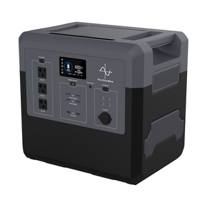Générateur d'énergie solaire portable 2400W 2500W avec batterie et panneau solaire tout-en-un pour usage domestique - Product Image 1