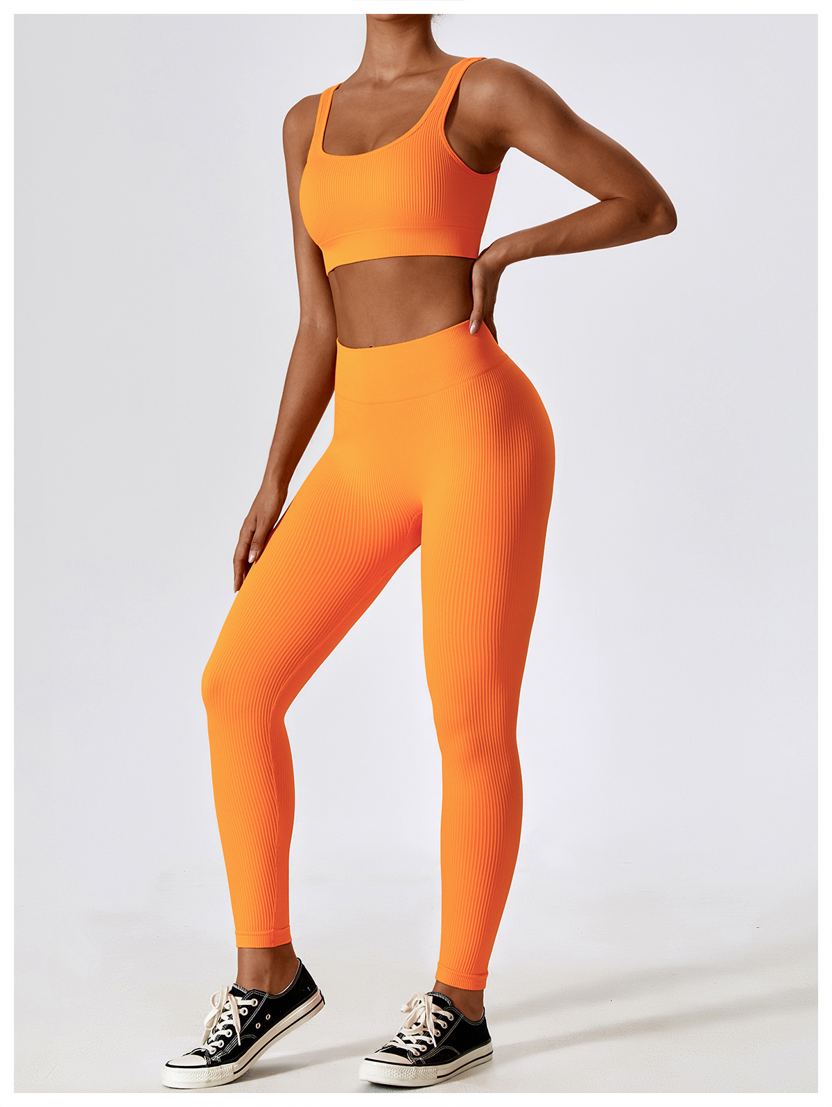 Ensemble soutien-gorge orange