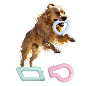 Fabricante Mayorista Rena Pet, Juguetes Flotantes para Perros de TPR con Diseño de Dibujos Animados, Certificados por BSCI, en Bolsa de Embalaje - Product Image 1