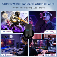 Meilleur mini PC de jeu MT300 I5 12400F I7 12700F I9 12900F avec cartes graphiques de jeu NVIDIA GeForce RTX 2060/3060/RTX4060TI/4070