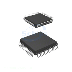 Composants électroniques MC908GZ60VFUE 64 QFP Intégré Original - Product Image 1