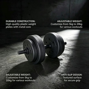 <span class=keywords><strong>Discos</strong></span> de Pesas Ecológicos y Duraderos al por Mayor, con Orificio Estándar de 25 mm, Multi KG, para Uso Doméstico y Comercial - Product Image 1