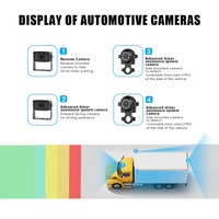 Caméra embarquée AHD 4G MDVR, boîte noire de voiture, système DVR 8/16 canaux, moniteur bébé, enregistreur vidéo pour camion et bus