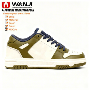 Baskets basses rétro originales classiques à semelles épaisses chaussures de skate personnalisées pour hommes chaussures de marche avec logo personnalisé - Product Image 3