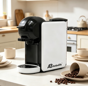Nouvelle machine à café à capsules Abbolife, 19 bars, 1450W, multi-compatible, expresso court/<span class=keywords><strong>Nespresso</strong></span> long, avec réservoir d'eau de 0,8L - Product Image 3