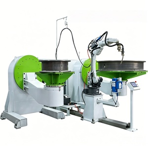 Système de soudage robotisé à moteur électrique personnalisé, portée du robot de 1500 mm, positionneur de soudage intégré pour le soudage de précision des métaux, CE - Product Image 1