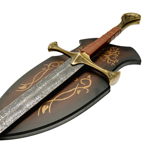 Décanteur d'affichage d'épée de commandement de croix de duc occidental de chevalier royal européen - Product Image 4