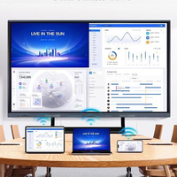 Pizarra Interactiva Inteligente 4K UHD de 86 Pulgadas al por Mayor para Enseñanza en el Aula, Compatible con Android y Windows para Uso Escolar