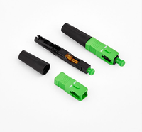 SC Conector Fibra Optica Adaptador Rapido Ftth Sc Apc/Upc Ftth Fiber Optic Quick Fast Connector Low Loss Connection
