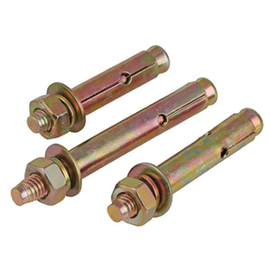 Boulon d'ancrage chimique en acier au carbone galvanisé, boulon mécanique à expansion, boulon mécanique à double manchon - Product Image 4