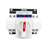 Livraison rapide CE Ats 220v Interrupteurs de transfert automatique bipolaires 63a Ats